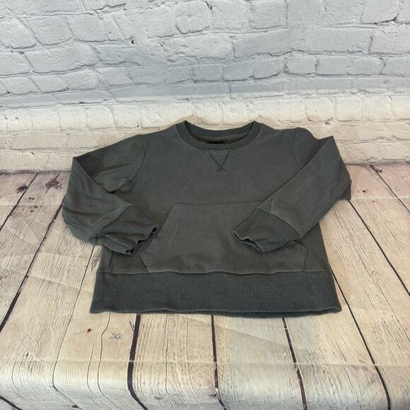 Little Bipsy Charcoal Gray Crewneck Sweatshirt - Picture 1 of 3